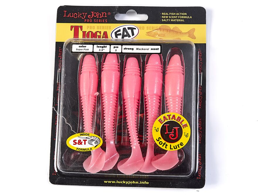 ВИБРОХВОСТЫ СЪЕДОБНЫЕ LJ PRO SERIES TIOGA FAT 3.9IN (10.00)/F05