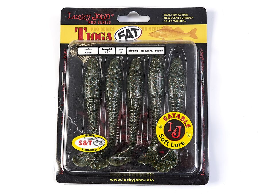 ВИБРОХВОСТЫ СЪЕДОБНЫЕ LJ PRO SERIES TIOGA FAT 3.9IN (10.00)/F08