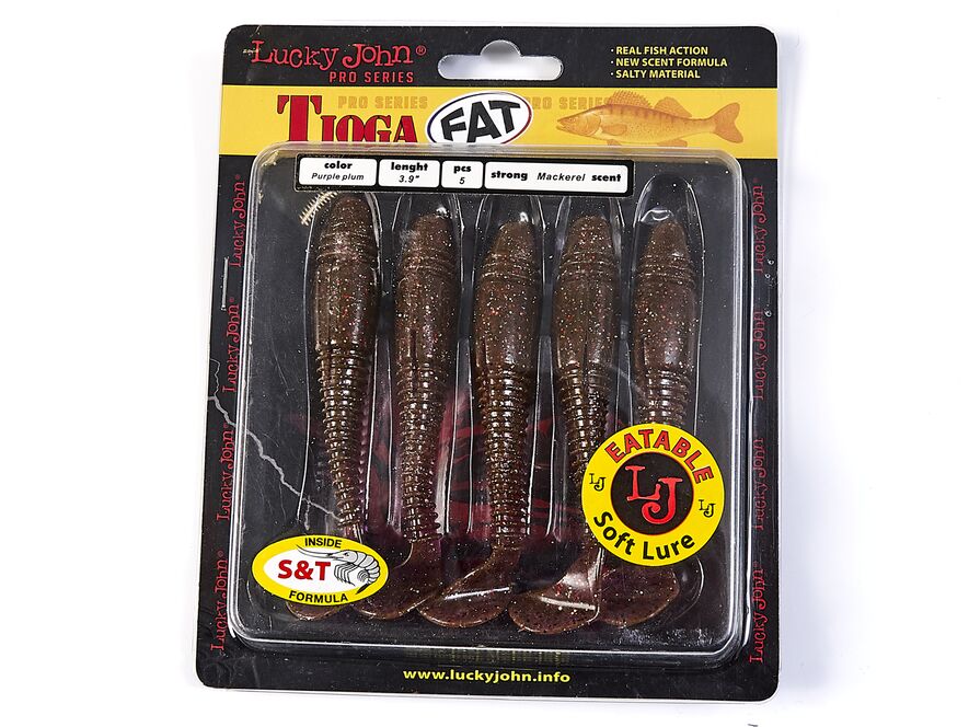 ВИБРОХВОСТЫ СЪЕДОБНЫЕ LJ PRO SERIES TIOGA FAT 3.9IN (10.00)/S13
