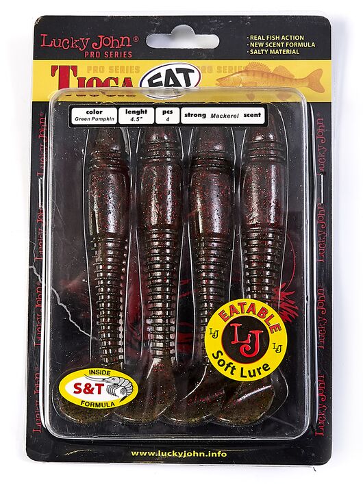 ВИБРОХВОСТЫ СЪЕДОБНЫЕ LJ PRO SERIES TIOGA FAT 4.5IN (11.40)/PA03