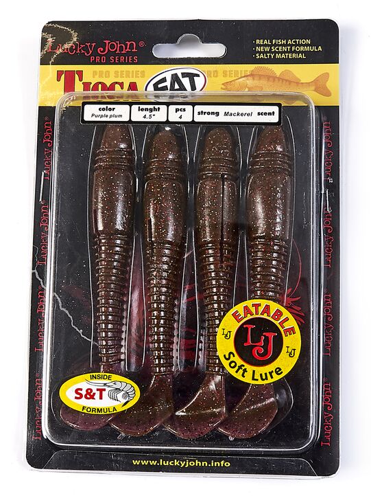 ВИБРОХВОСТЫ СЪЕДОБНЫЕ LJ PRO SERIES TIOGA FAT 4.5IN (11.40)/S13