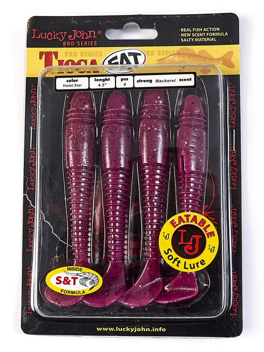 ВИБРОХВОСТЫ СЪЕДОБНЫЕ LJ PRO SERIES TIOGA FAT 4.5IN (11.40)/S26