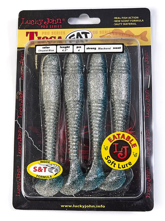 ВИБРОХВОСТЫ СЪЕДОБНЫЕ LJ PRO SERIES TIOGA FAT 4.5IN (11.40)/T05