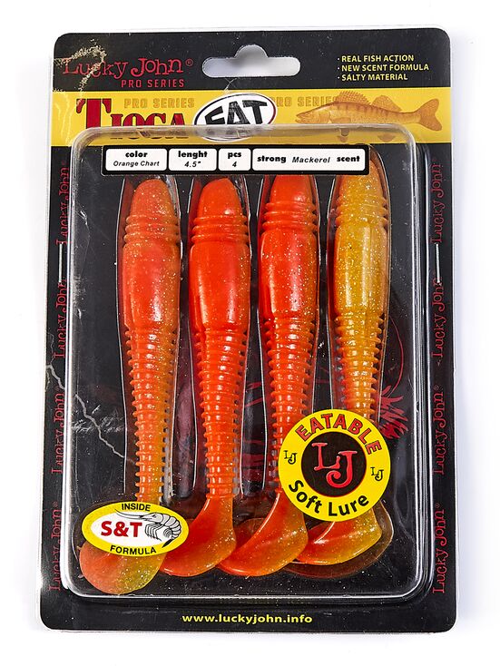 ВИБРОХВОСТЫ СЪЕДОБНЫЕ LJ PRO SERIES TIOGA FAT 4.5IN (11.40)/T26