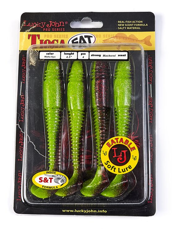 ВИБРОХВОСТЫ СЪЕДОБНЫЕ LJ PRO SERIES TIOGA FAT 4.5IN (11.40)/T44
