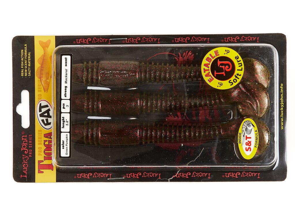 ВИБРОХВОСТЫ СЪЕДОБНЫЕ LJ PRO SERIES TIOGA FAT 5.8IN (14.70)/PA03