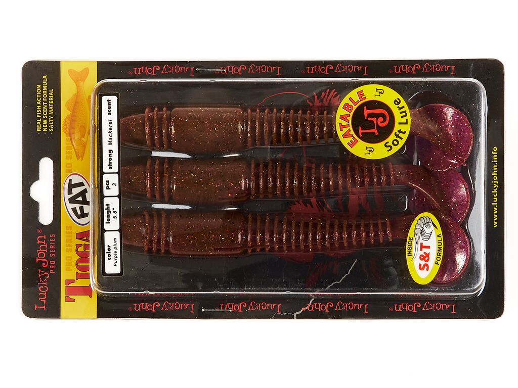 ВИБРОХВОСТЫ СЪЕДОБНЫЕ LJ PRO SERIES TIOGA FAT 5.8IN (14.70)/S13