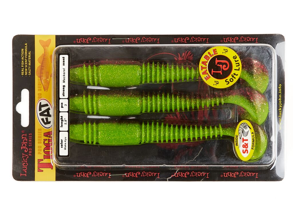ВИБРОХВОСТЫ СЪЕДОБНЫЕ LJ PRO SERIES TIOGA FAT 5.8IN (14.70)/T44