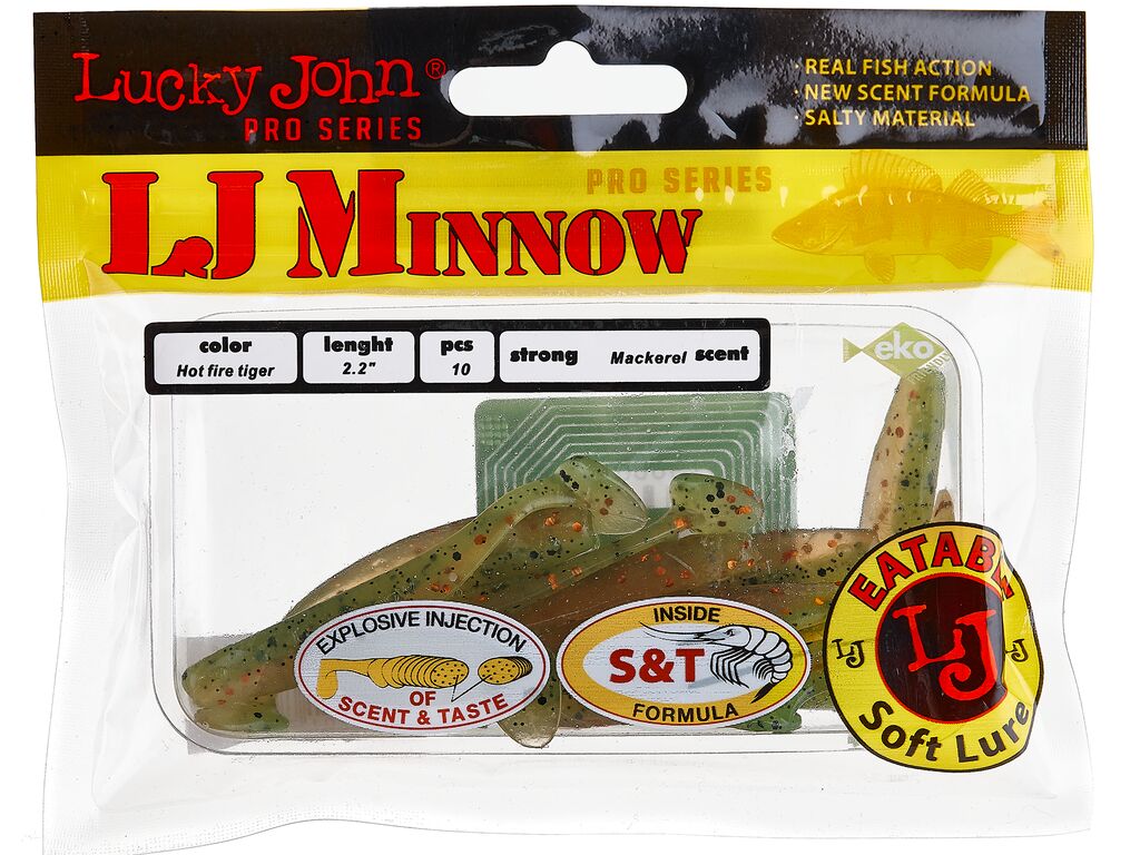 ВИБРОХВОСТЫ СЪЕДОБ. ИСКУССТ. LJ PRO SERIES MINNOW 2.2IN (05.60)/T51