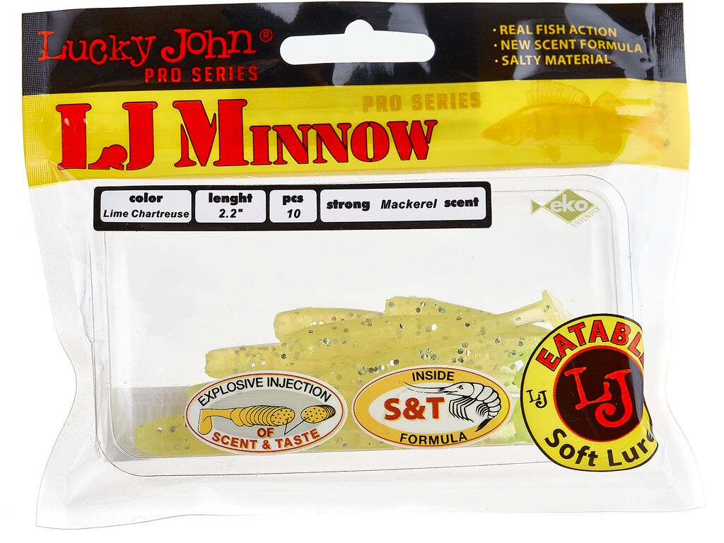 ВИБРОХВОСТЫ СЪЕДОБНЫЕ LJ PRO SERIES MINNOW 2.2IN (05.60)/071