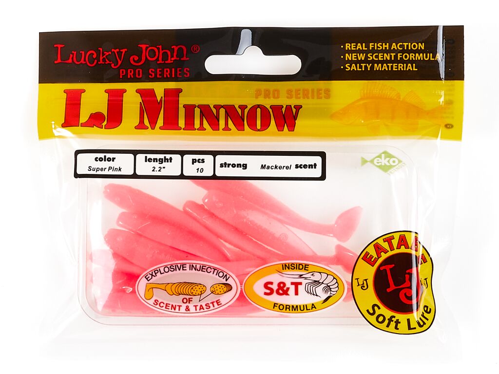 ВИБРОХВОСТЫ СЪЕДОБНЫЕ LJ PRO SERIES MINNOW 2.2IN (05.60)/F05