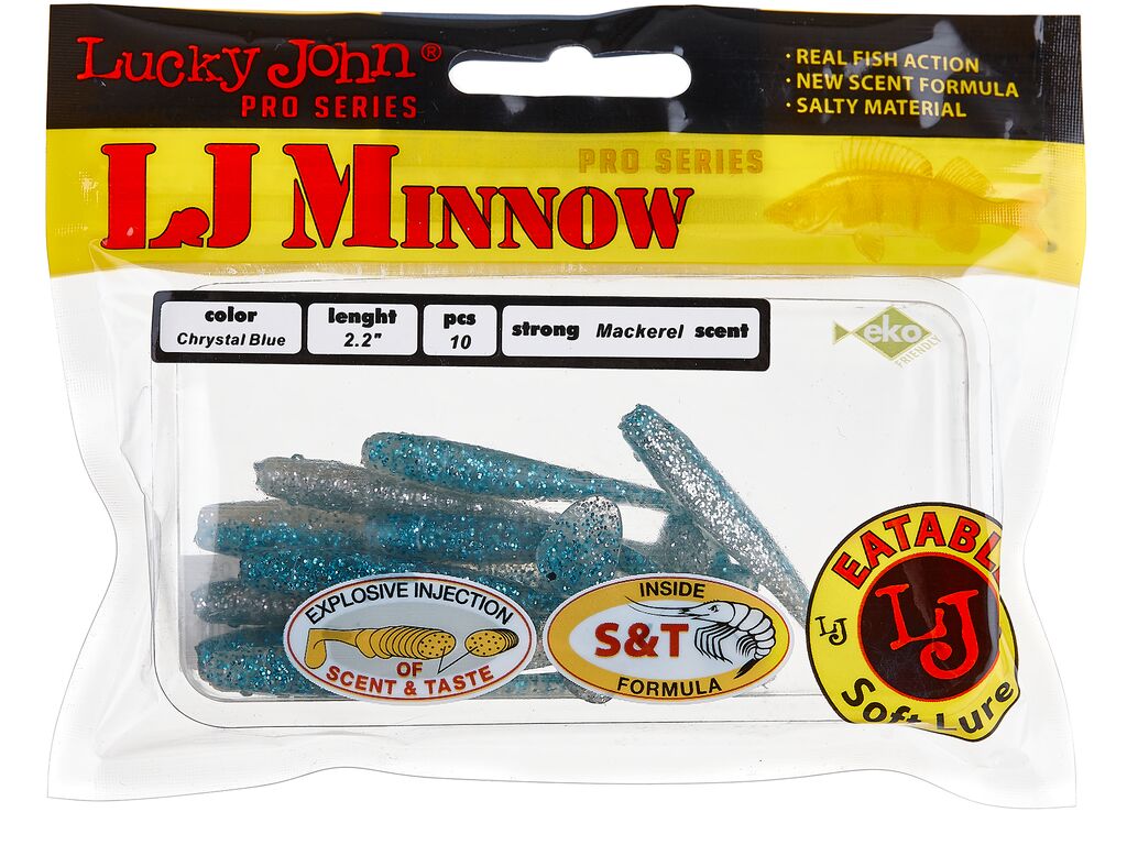 ВИБРОХВОСТЫ СЪЕДОБНЫЕ LJ PRO SERIES MINNOW 2.2IN (05.60)/T05