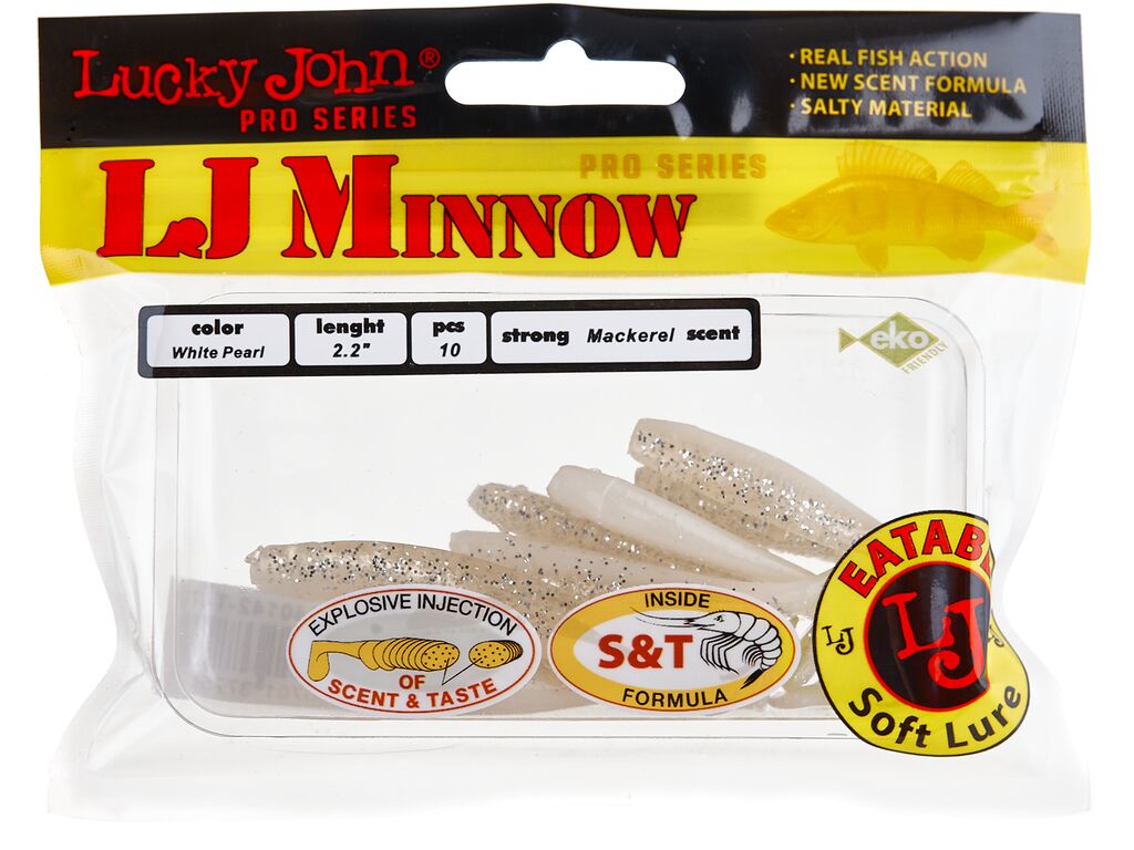 ВИБРОХВОСТЫ СЪЕДОБНЫЕ LJ PRO SERIES MINNOW 2.2IN (05.60)/T47