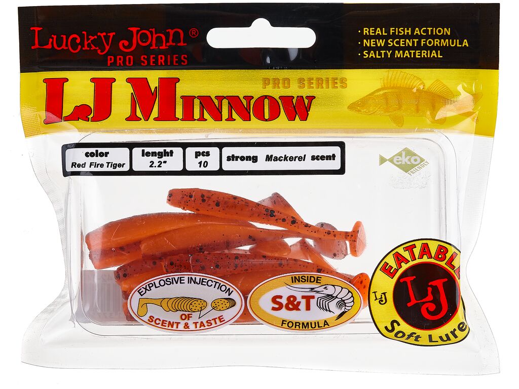 ВИБРОХВОСТЫ СЪЕДОБНЫЕ LJ PRO SERIES MINNOW 2.2IN (05.60)/T48