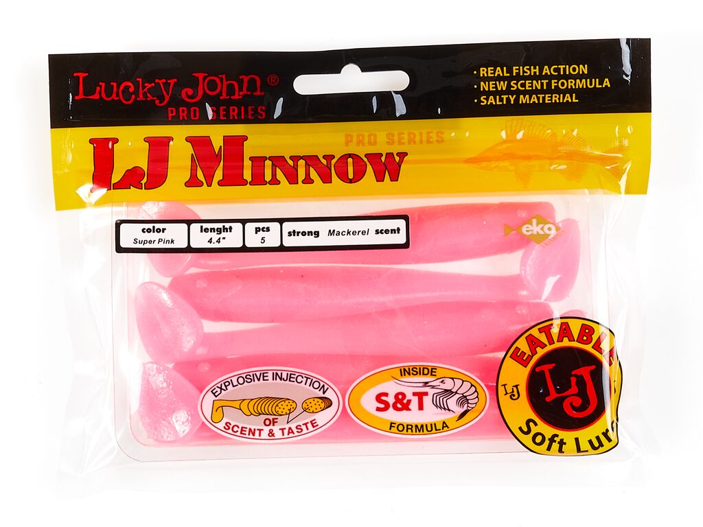 ВИБРОХВОСТЫ СЪЕДОБНЫЕ LJ PRO SERIES MINNOW 4.4IN (11.10)/F05