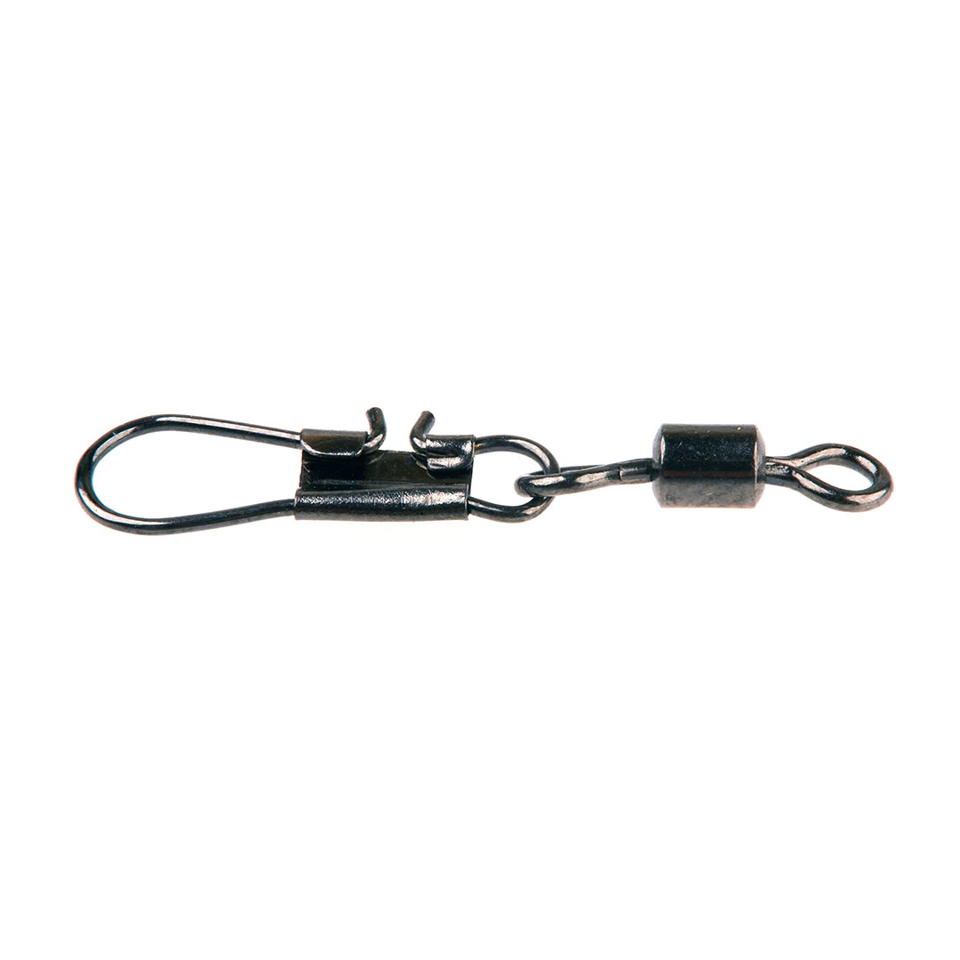 Застежка с вертлюгом AKKOI SNAP ZV01 10#, тест 6 кг, 9 шт