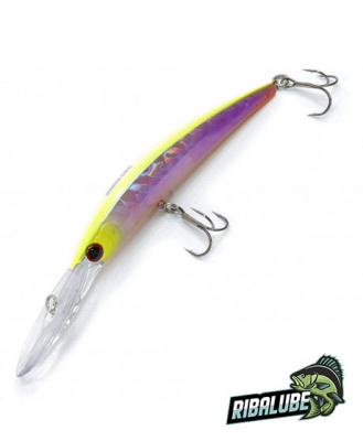 Воблер Ribalube Crystal Minnow 130мм/20гр/5-6,0м/#051