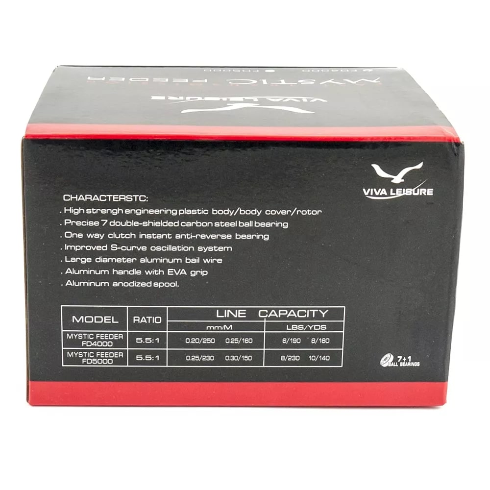 Катушка Viva Mystic Feeder FD840 (Fast transmition)