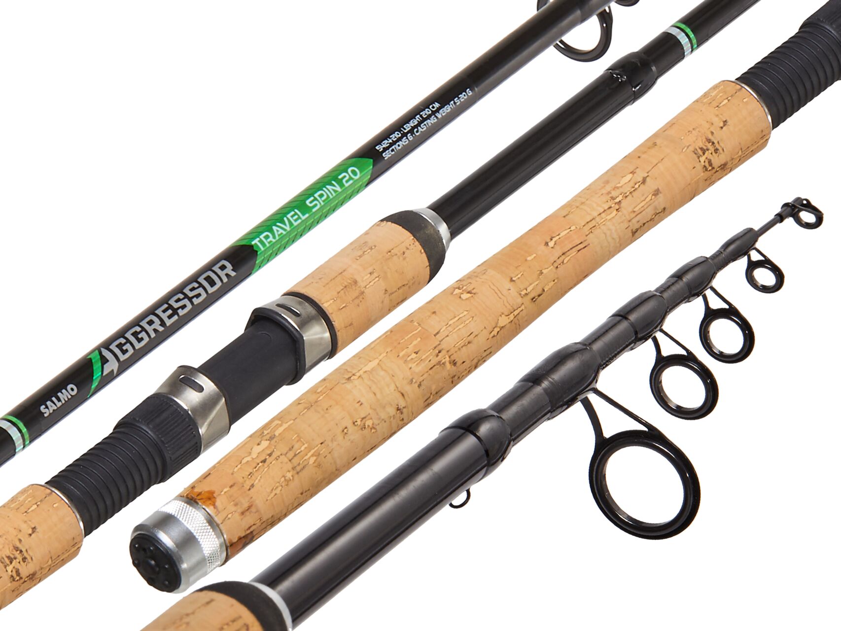 Спиннинг телескопический Salmo Aggressor TRAVEL SPIN 20 2.10
