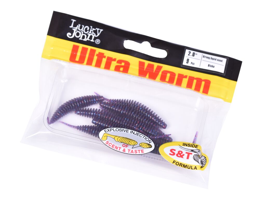 Слаги съедобные искусственные LJ Pro Series TRICK ULTRAWORM 2,0in (05.00)/S63 9шт.