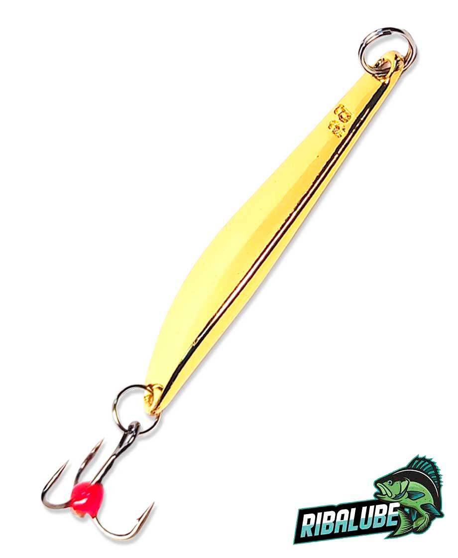 Зимняя блесна HITFISH Winter spoon 7004 52mm 5gr Col. 03 (Gold)