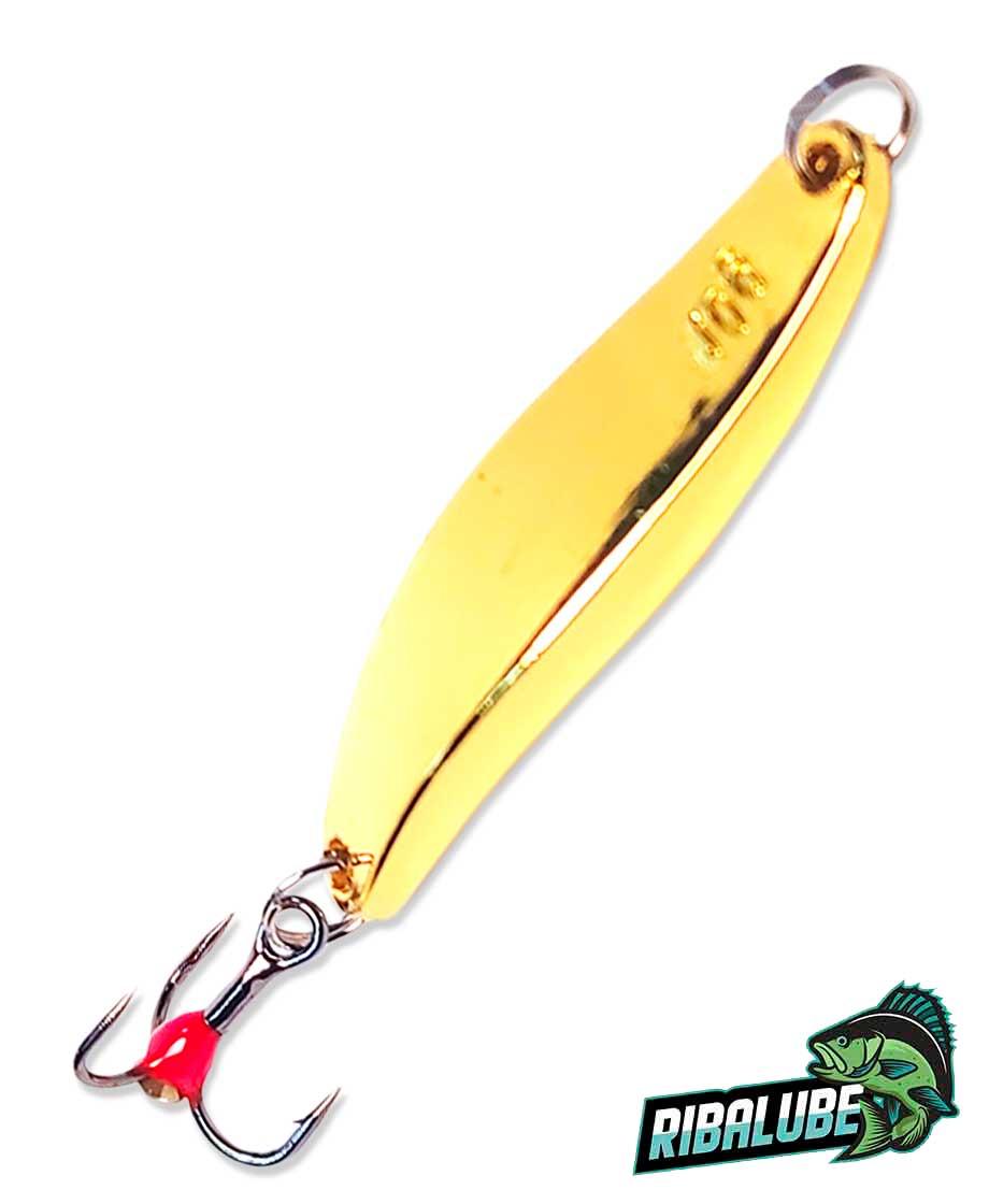 Зимняя блесна HITFISH Winter spoon 7006 40mm 5gr Col. 03 (Gold)