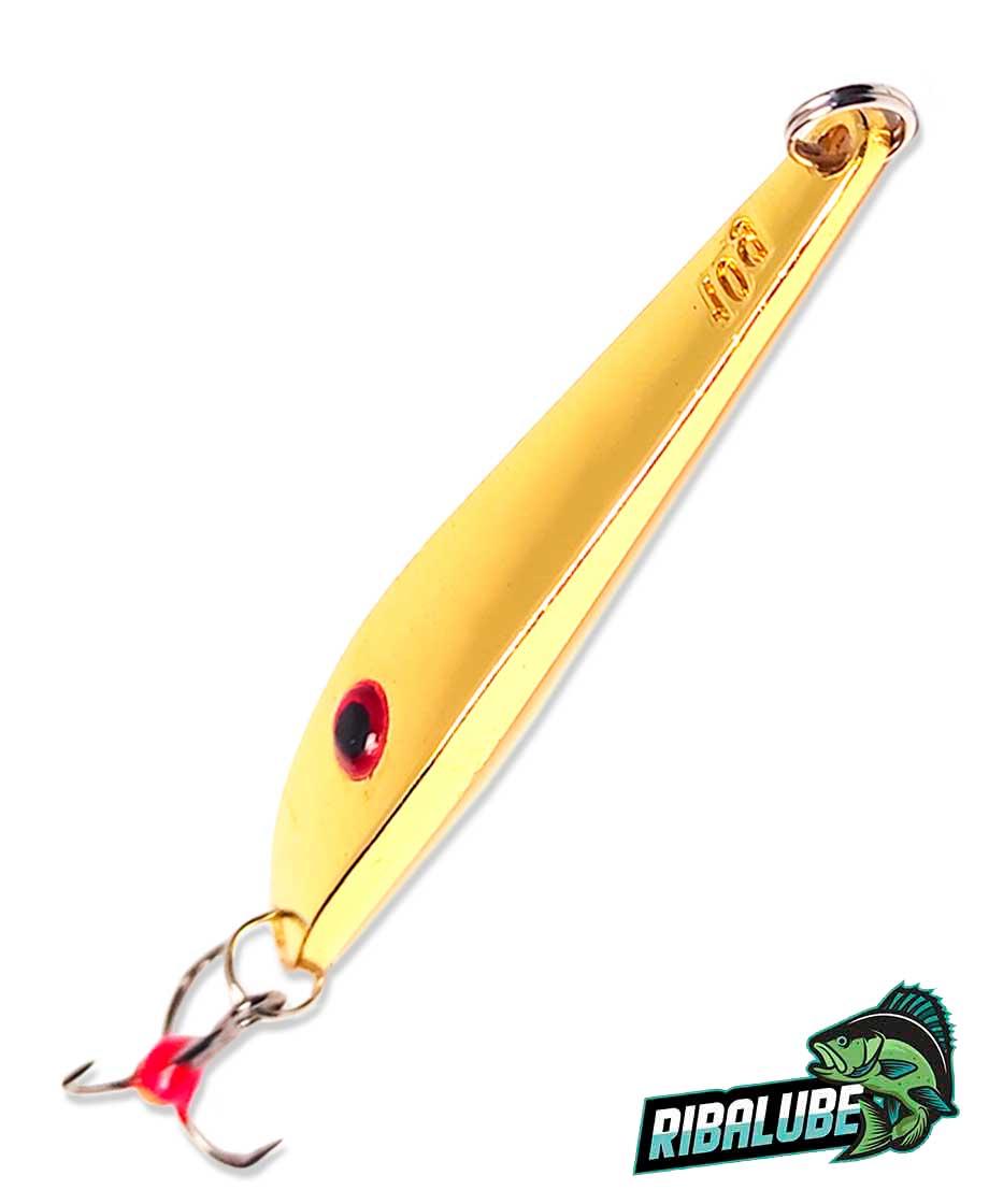 Зимняя блесна HITFISH Winter spoon 7009 52mm 5gr Col. 03 (Gold)