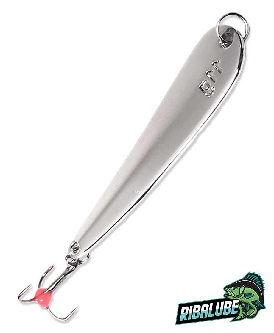 Зимняя блесна HITFISH Winter spoon 7010 43mm 5gr Col. 01 (Silver)