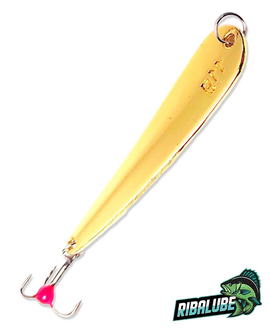 Зимняя блесна HITFISH Winter spoon 7010 43mm 5gr Col. 03 (Gold)