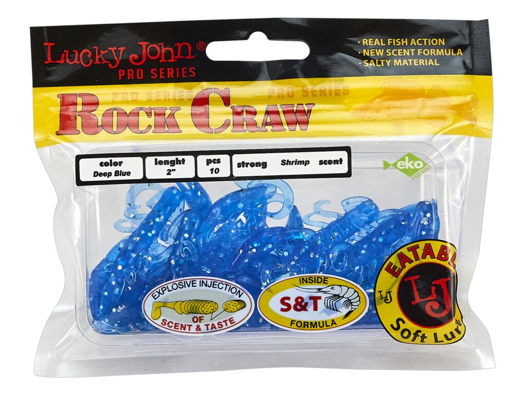 Твистеры съедобные LJ Pro Series ROCK CRAW 2.0in (05.10)/087 10шт.