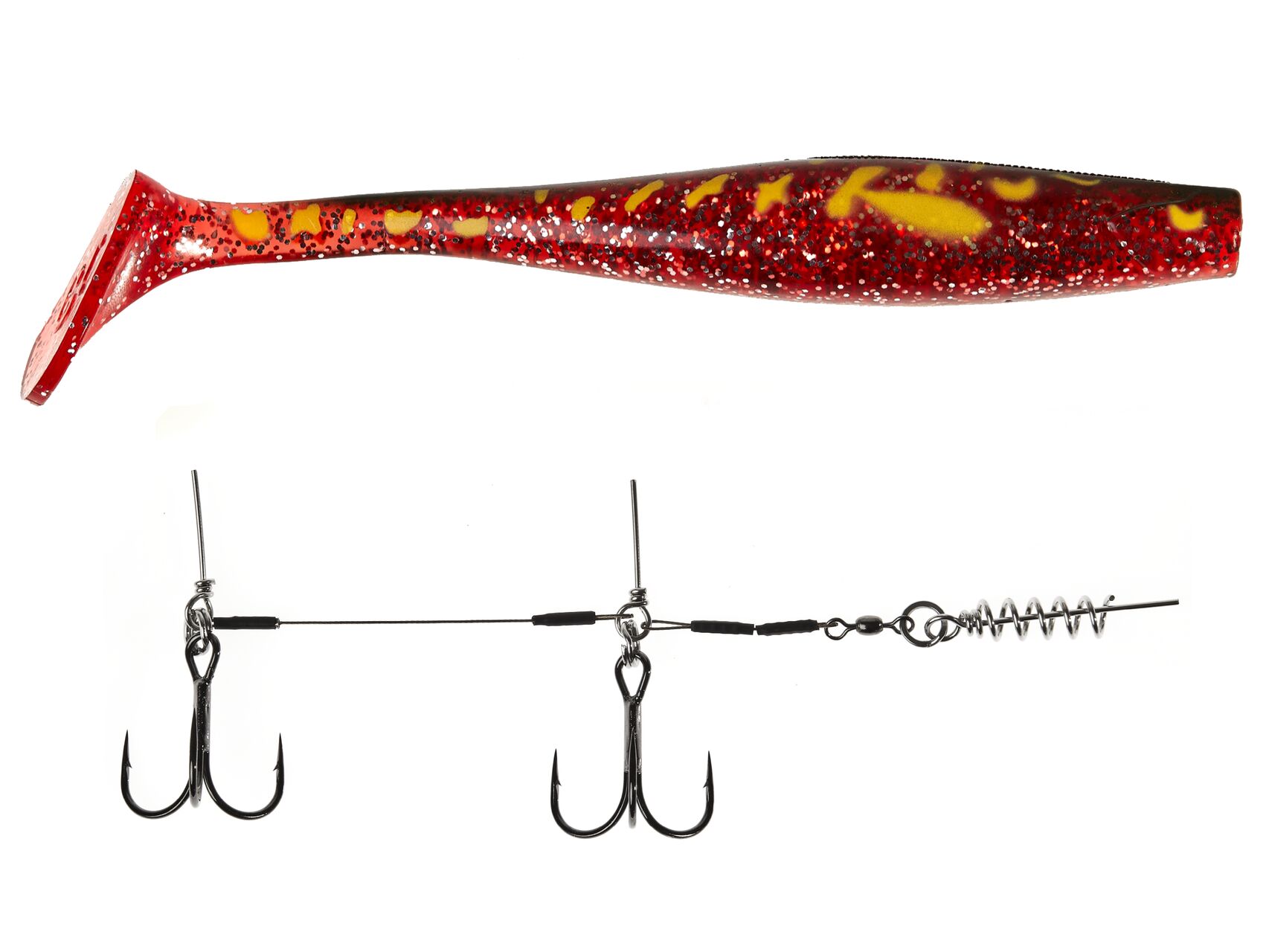 Виброхвост LJ 3D BBS Series KUBIRA SWIM SHAD 9,0in (22,86)/PG25 1шт.+Stinger L