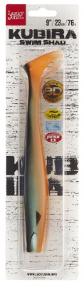 Виброхвост LJ 3D BBS Series KUBIRA SWIM SHAD 9,0in (22,86)/PG40 1шт.