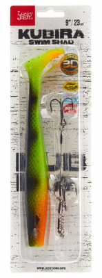 Виброхвост LJ 3D BBS Series KUBIRA SWIM SHAD 9,0in (22,86)/PG41 1шт.+Stinger L