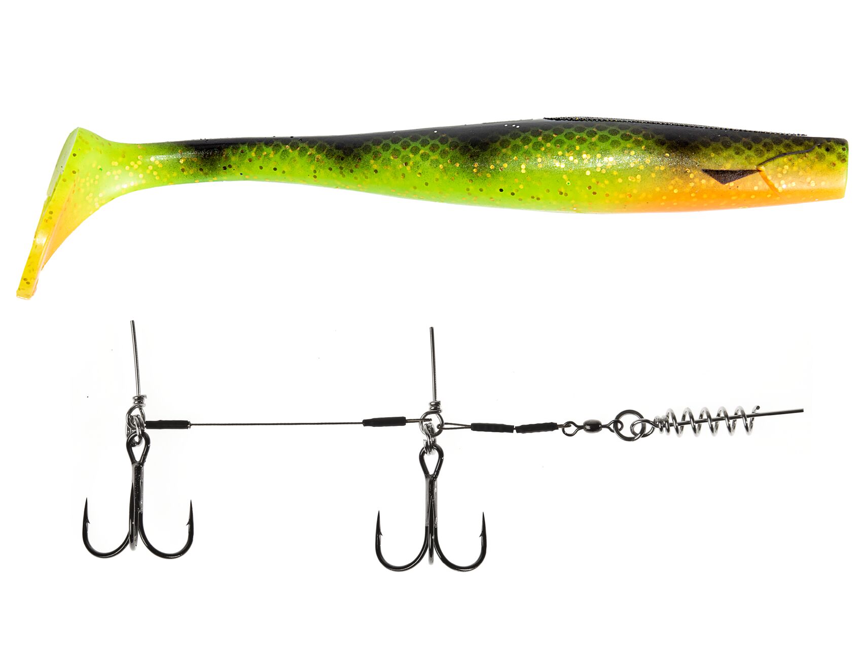 Виброхвост LJ 3D BBS Series KUBIRA SWIM SHAD 9,0in (22,86)/PG41 1шт.+Stinger L