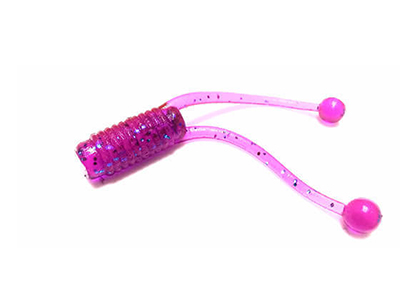 Мягкая приманка TrixBait Dancer 1,2", цв.010 pink lox, уп.12шт