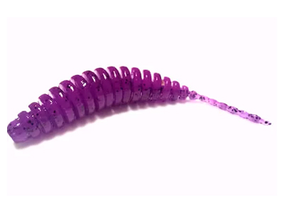 Мягкая приманка TrixBait Shishka 1,0", цв.007 violet seed, уп.15шт