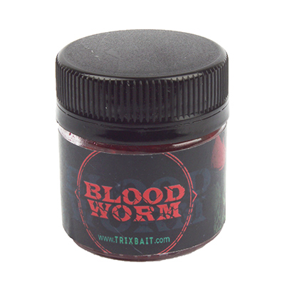 Мягкая приманка TrixBait BloodWorm 0,8" caramel burnt, уп.100шт