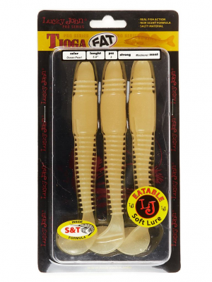 Виброхвосты съедобные LJ Pro Series TIOGA FAT 5.8in (14.70)/033 3шт.