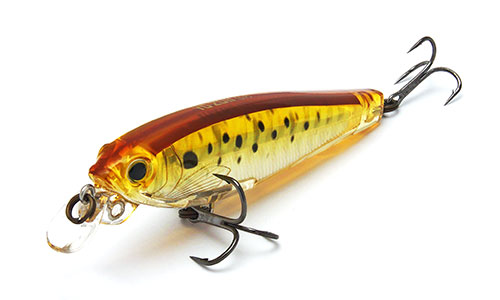 Воблер Yo-Zuri F1135-HPBK 3DS Minnow 70SP 70мм 7,0гр