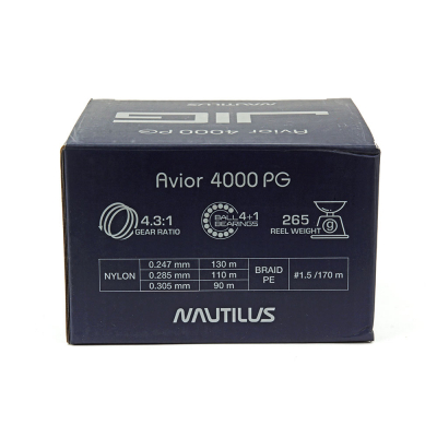 Катушка Nautilus Avior 4000 PG