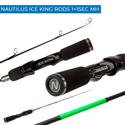 Удилище зимнее Nautilus Ice King Rods 1+1SEC MH